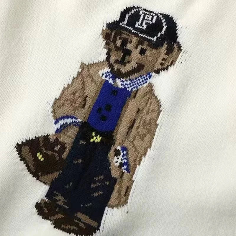 Maglione con Ricamo Orsetto